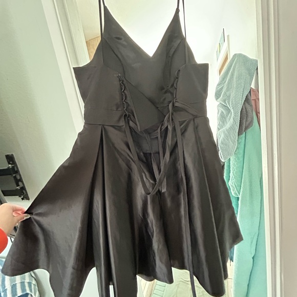 Macy's Classic Black Prom Dress - Picture 3 of 4